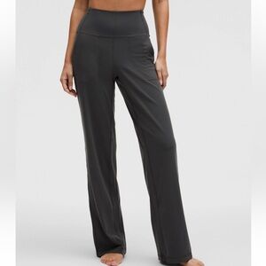 Lululemon align high rise wide leg size 12 colour black